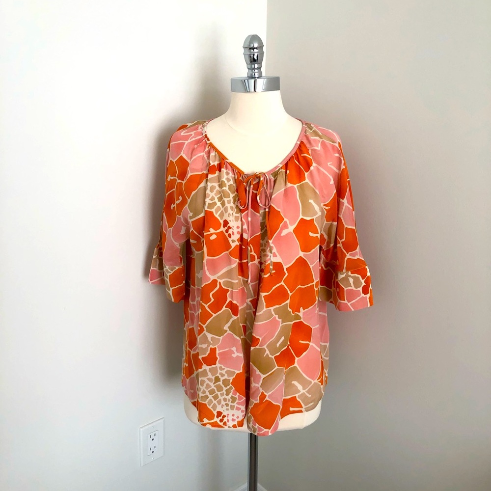 Joe Fresh 100% silk blouse, size S
